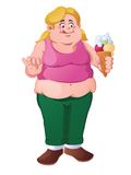 young-fat-blonde-girl-ice-cream-cone-obese-holding-32683785